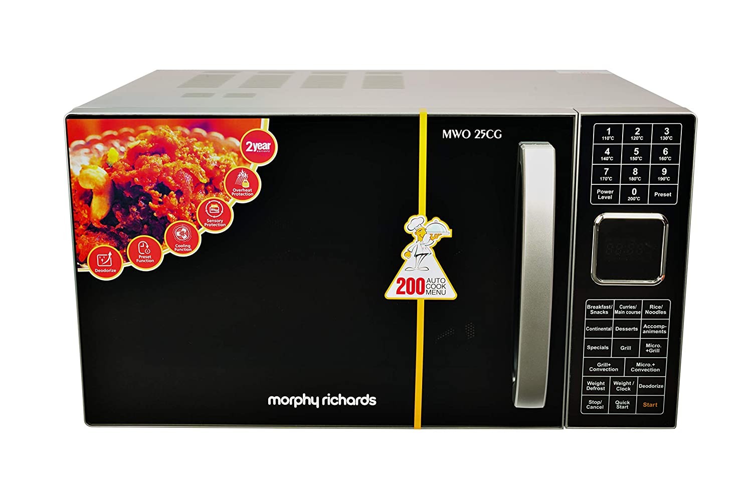 morphy richards 27cgf microwave oven