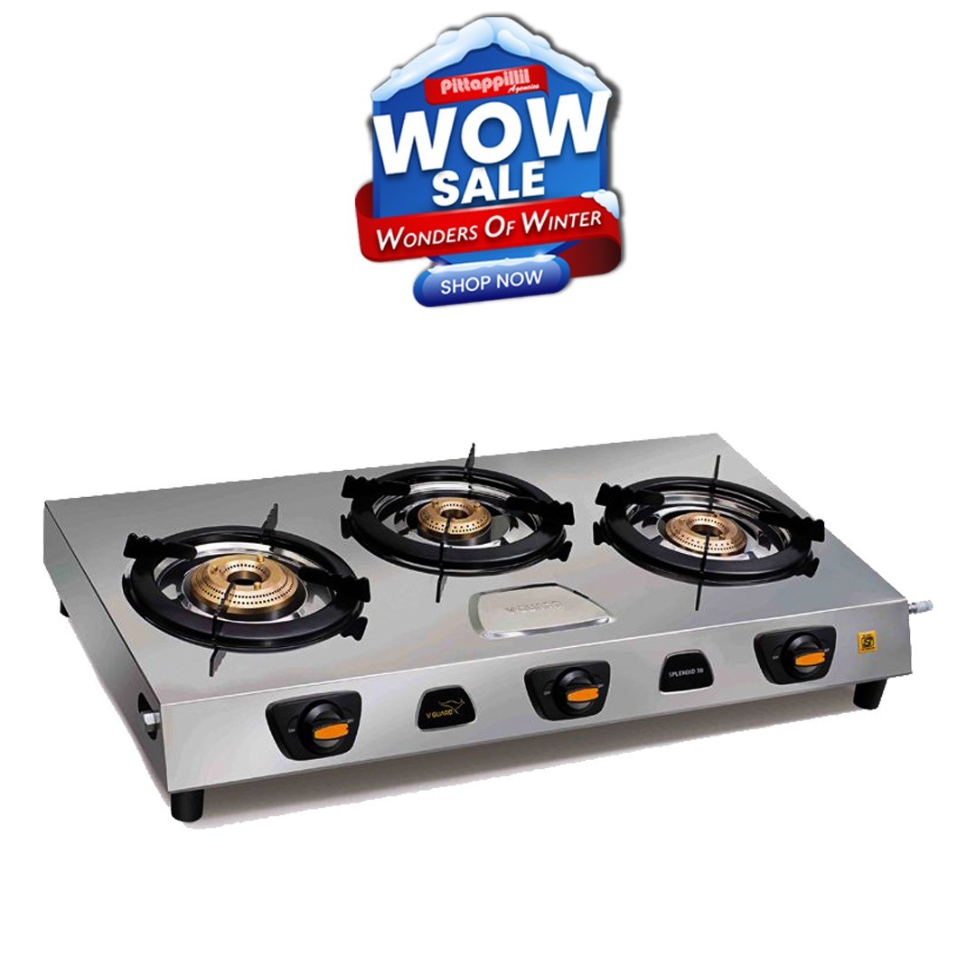 v guard 4 burner gas stove